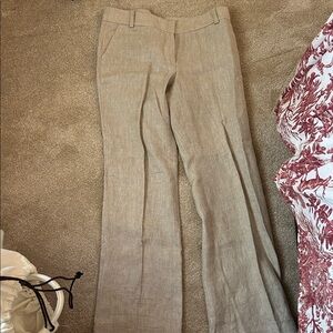 J. Crew Light Brown Women's Linen Pants